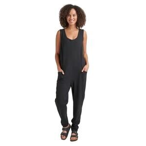 Hemp Momma Women's Black Jumpsuit SZ Medium Hemp Organic Cotton